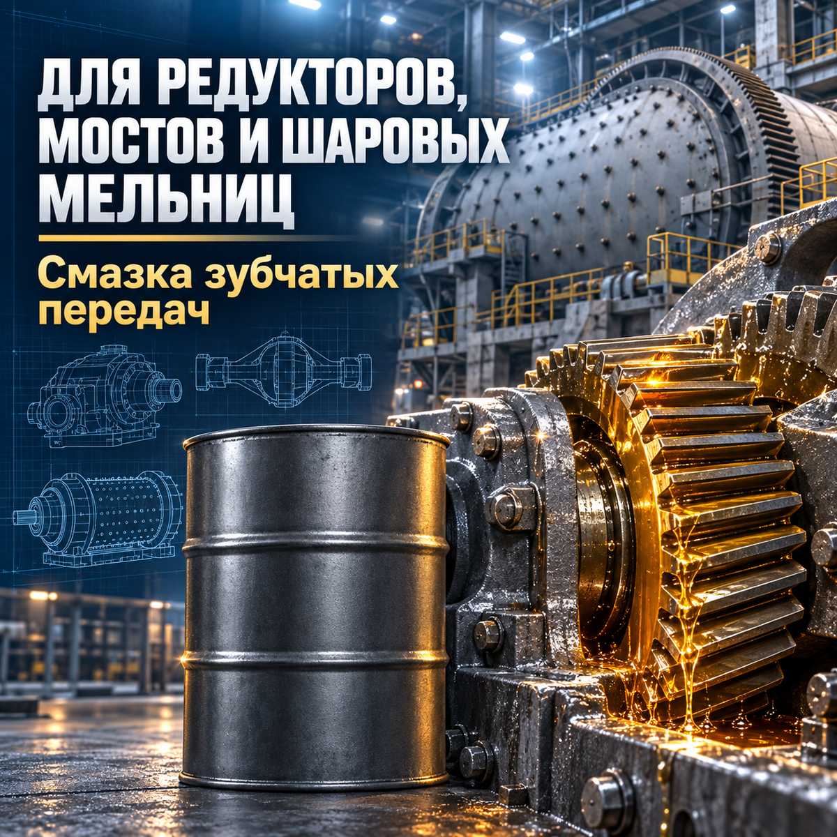 Индустриальное и трансмиссионное масло CKC / CKD 100–320, GL-5